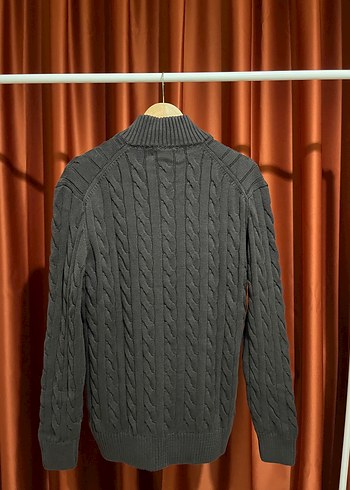 Polo Ralph Lauren %100 Pamuk Half-Zıp Örme Kazak - Görsel 4