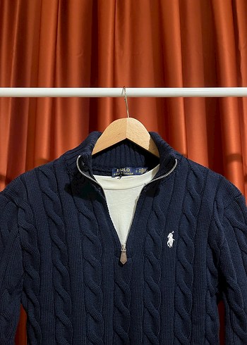 Polo Ralph Lauren %100 Pamuk Örme Kazak - Görsel 2