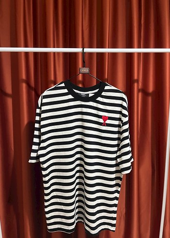 Battal Beden Kalp Nakışlı Oversize T-Shirt - Görsel 2