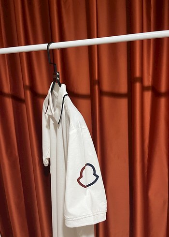 Moncler Polo Yaka %100 Pamuk T-Shırt - Görsel 3