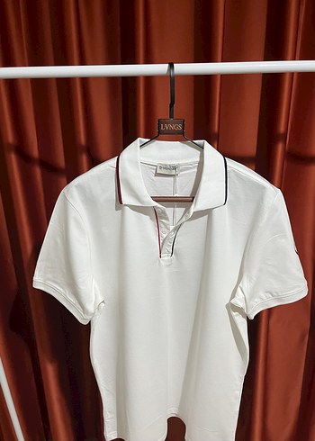 Moncler Polo Yaka %100 Pamuk T-Shırt - Görsel 2