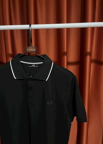 Armani Exchange Polo Yaka %100 Cotton T-Shırt - Görsel 3