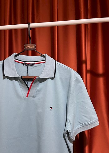Tommy Hilfiger Polo Yaka %100 Cotton T-Shırt - Görsel 3