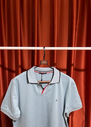 Tommy Hilfiger Polo Yaka %100 Cotton T-Shırt - Görsel 2