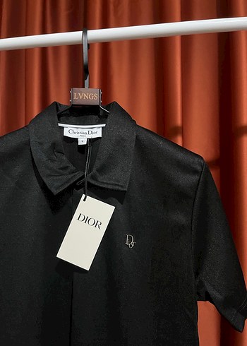 DİOR Polo Yaka %100 Cotton T-Shırt - Görsel 3