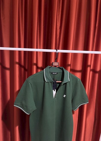 MAVİ Polo Yaka %100 Cotton T-Shırt - Görsel 3