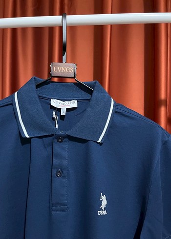 U.S. Polo Assn Polo Yaka %100 Cotton T-Shırt - Görsel 4