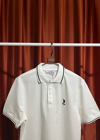 U.S. Polo Assn Polo Yaka %100 Cotton T-Shırt - Görsel 3
