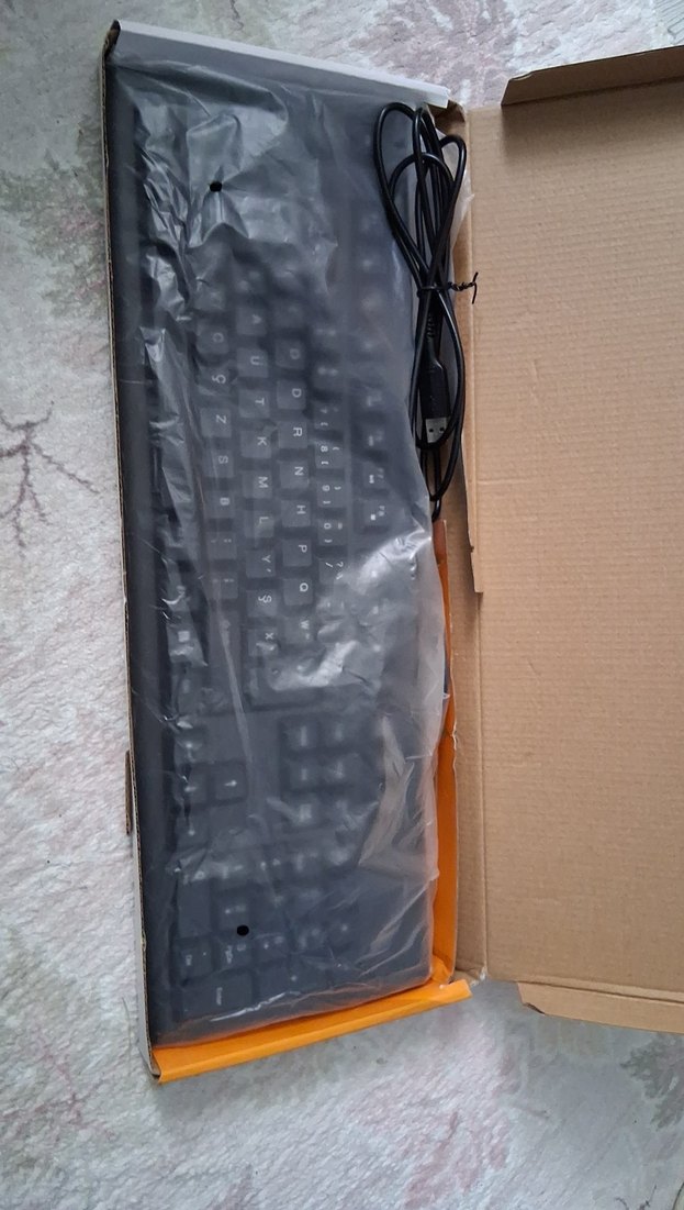 Kablolu Siyah Klavye - Görsel 2