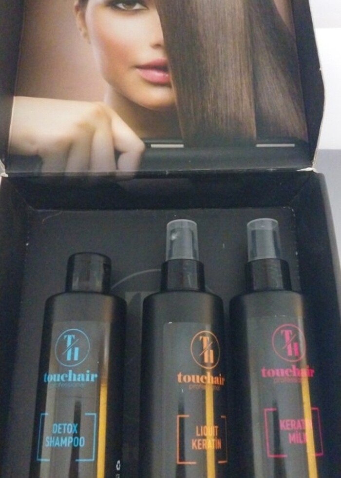 10 dakikada 1 hafta kalıcı saç düzleştirme(evde keratin)seti - Görsel 3