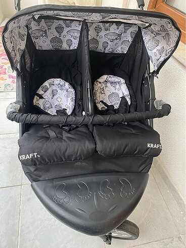 Kraft ikiz bebek arabası