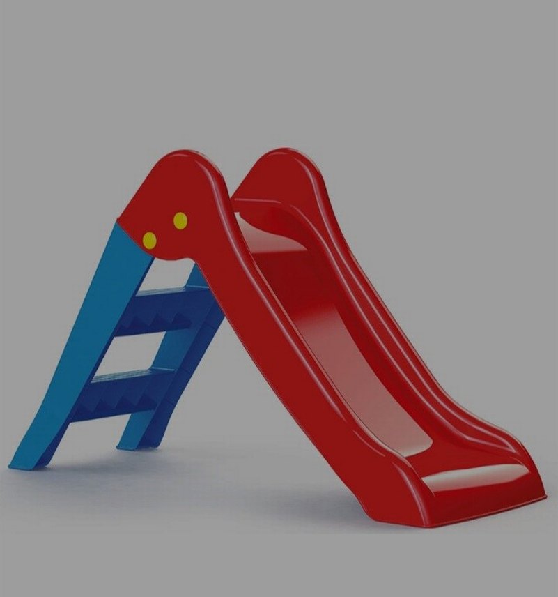 Renkli Çocuk Kaydırağı 110 cm - Görsel 3