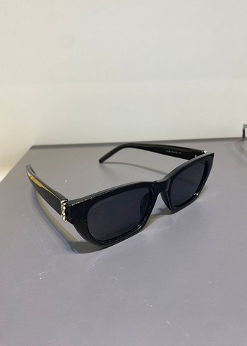 Beden siyah Renk Saint Laurent Siyah Klasik Kadın Güneş Gözlüğü