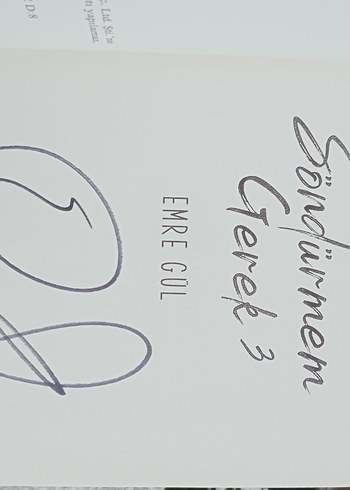 Gerek 3 - Emre Gül İmzalı Kitap