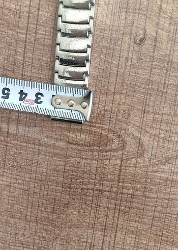 Bej Metal Erkek Saat Kayışı - Görsel 6