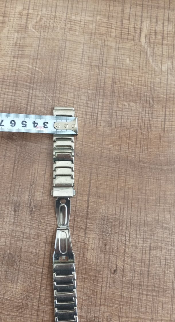 Bej Metal Erkek Saat Kayışı - Görsel 3