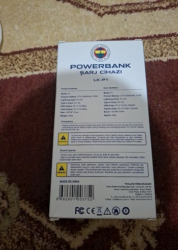fb lisanslı powerbank - Görsel 2