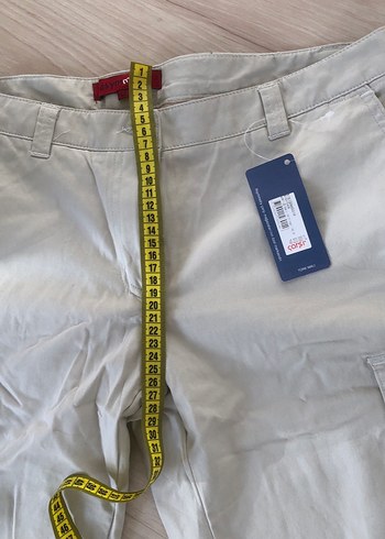 38 Beden gri Renk Gri Rahat Kesim Kadın Denim Pantolon