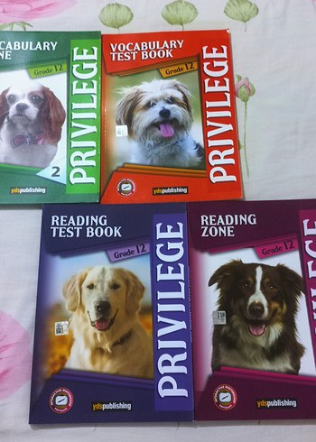 YdsPublishing Privilege Reading, Vocabulary Zone and Test Book
