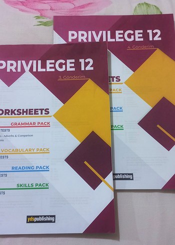 YdsPublishing Privilege Worksheets Test (2 Adet)