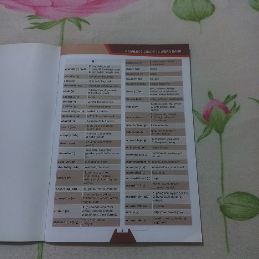 YdsPublishing Word Bank - Görsel 2