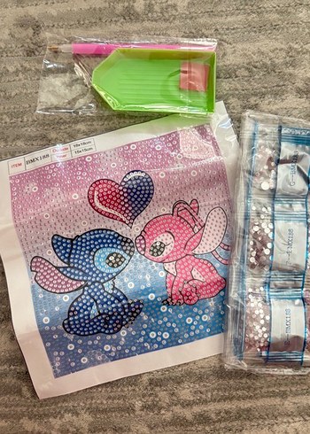 Sayılarla Elmas Boyama Stitch