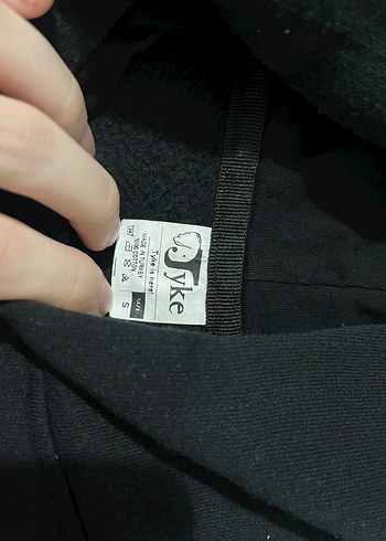 Diğer Siyah Kapüşonlu Kadın Sweatshirt