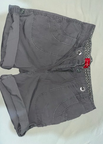 s Beden gri Renk Lc waikiki boyu ayarlanan şort