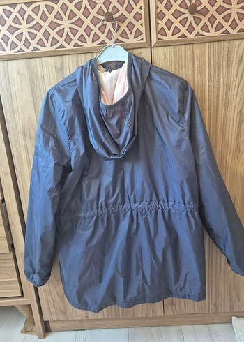 lacivert yağmurluk - Görsel 3