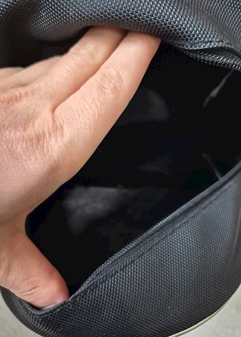 Siyah Minimalist  Kadın Sırt Çantası - Görsel 4