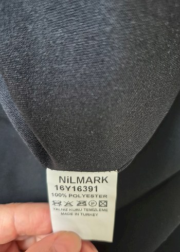 Siyah V Yaka Kolsuz Mini Elbise - Görsel 5