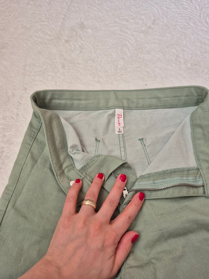 Yeşil Mini Kadın Şort - Görsel 2