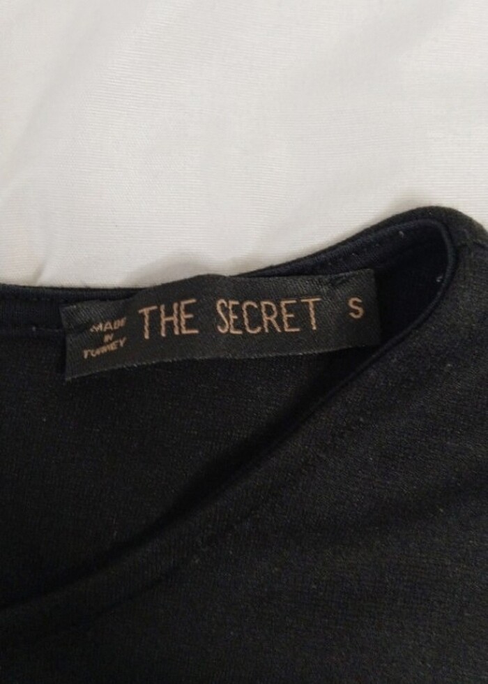 Penye siyah elbise günlük veya resmi elbise s beden  - Görsel 3