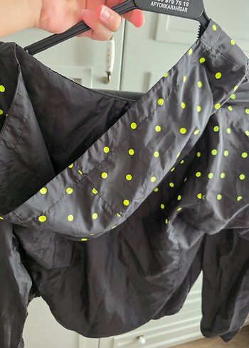 Erkek Siyah Midi Boy Spor Yağmurluk - Görsel 5