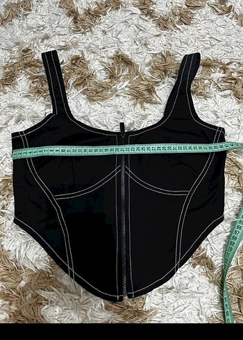 Siyah Kemer Detaylı Mini Büstiyer - Görsel 3