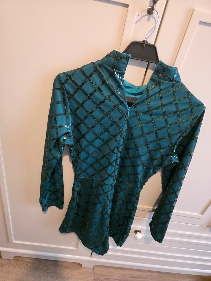 İçin Parlak Turkuaz Yılan Desenli tulum - Görsel 4