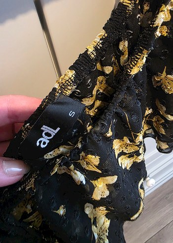 Kadın Straplez Volanlı Mini Bluz - Görsel 3