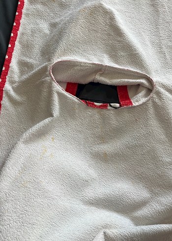 Kız Çocuk Renkli Baskılı Kısa Kollu Panço havlu - Görsel 4