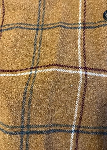 Düğmeli Kahverengi oduncu gömlek - Görsel 4