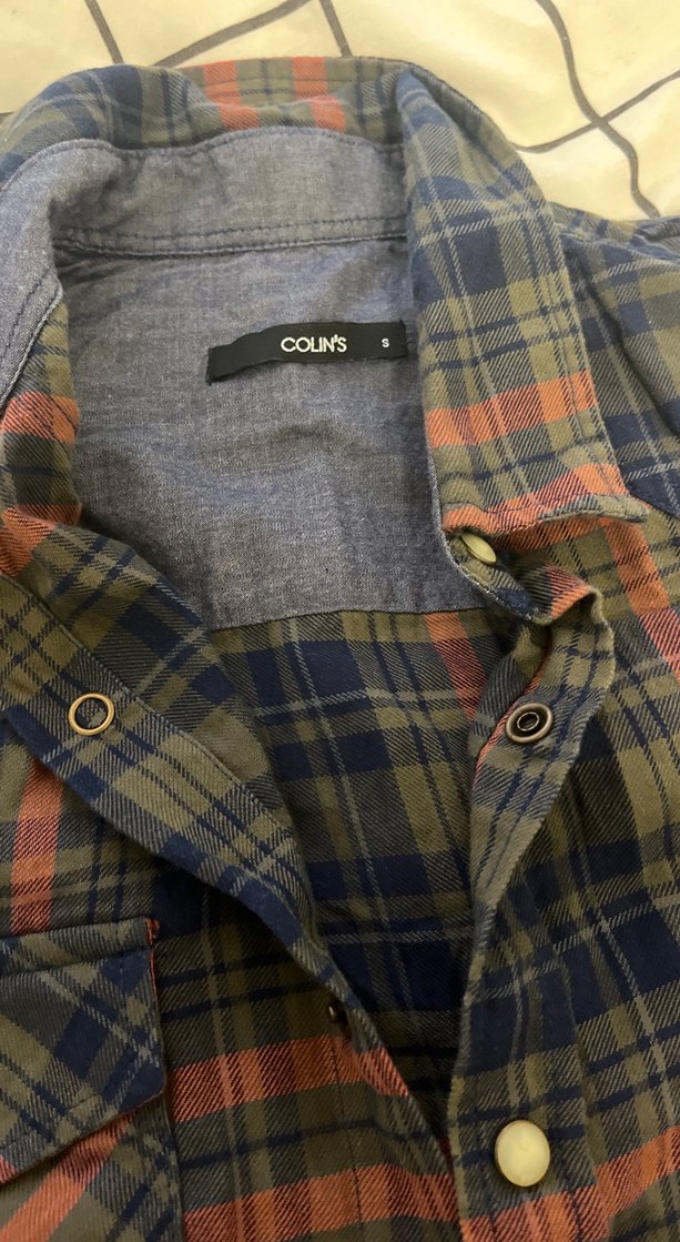 Kadın Çok Renkli Kareli Uzun Kollu Gömlek - Görsel 2