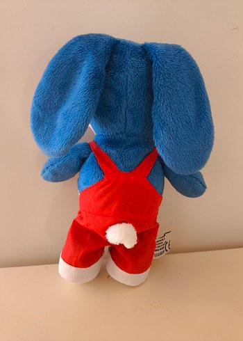Diğer Kinder Mavi Peluş Oyuncak Tavşan