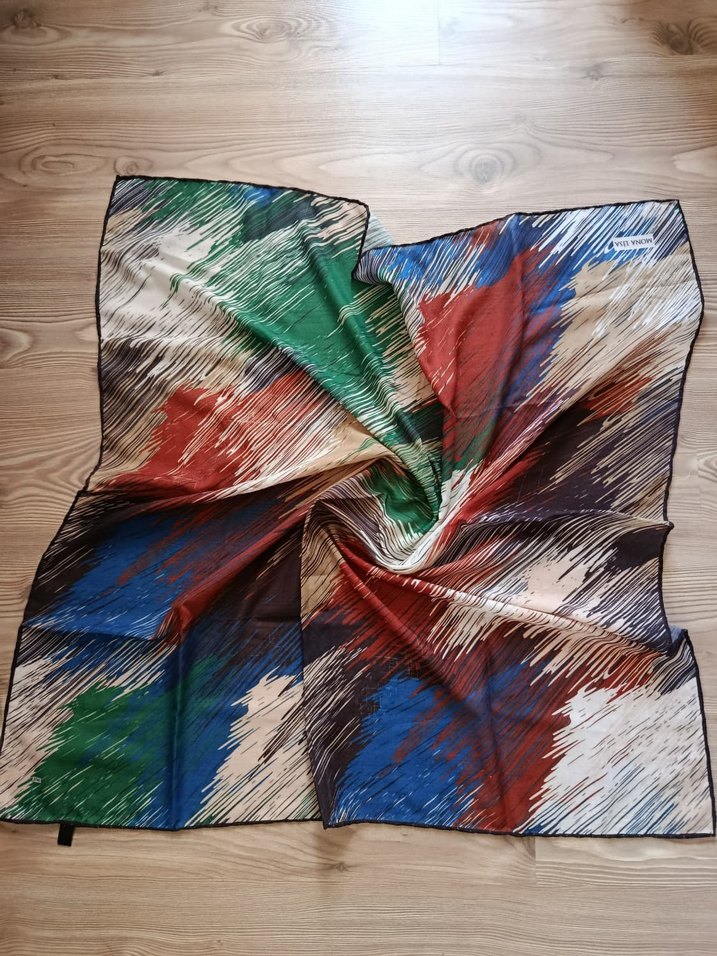 Bohem Çok Renkli Kadın Fular - Görsel 2