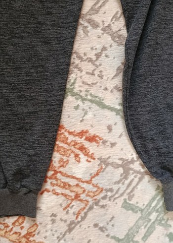 Gri Rahat Kesim Fermuarlı erkek Eşofman - Görsel 4