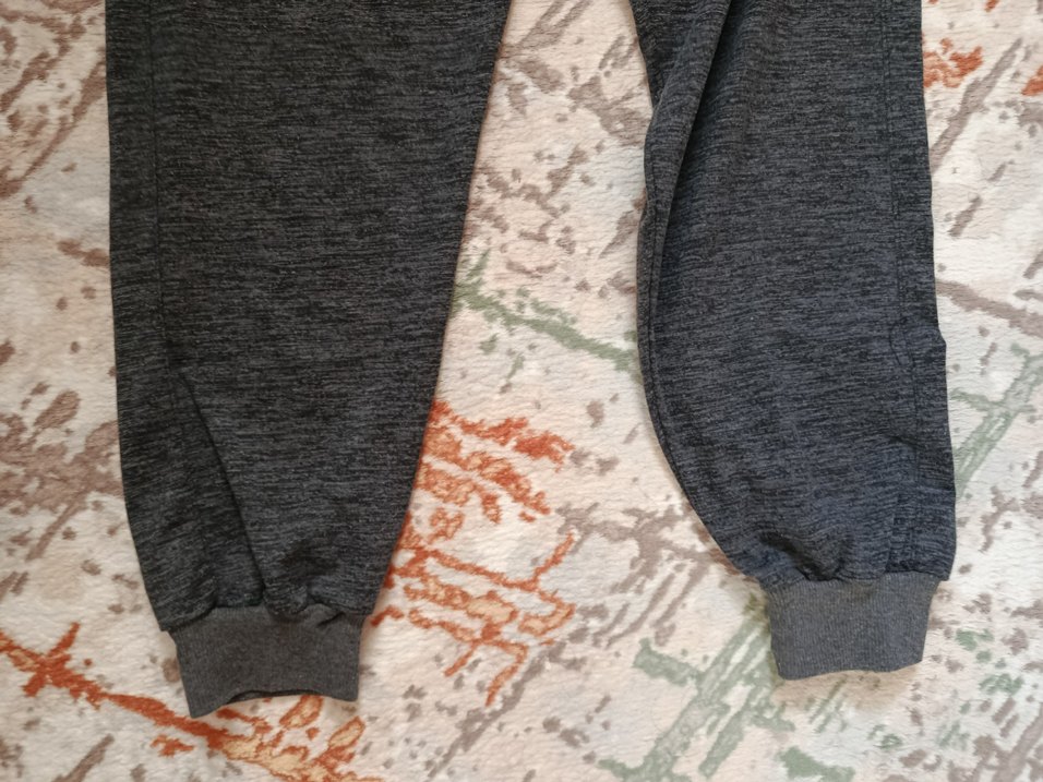 Gri Rahat Kesim Fermuarlı erkek Eşofman - Görsel 3