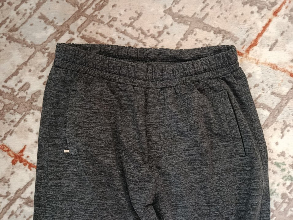 Gri Rahat Kesim Fermuarlı erkek Eşofman - Görsel 2