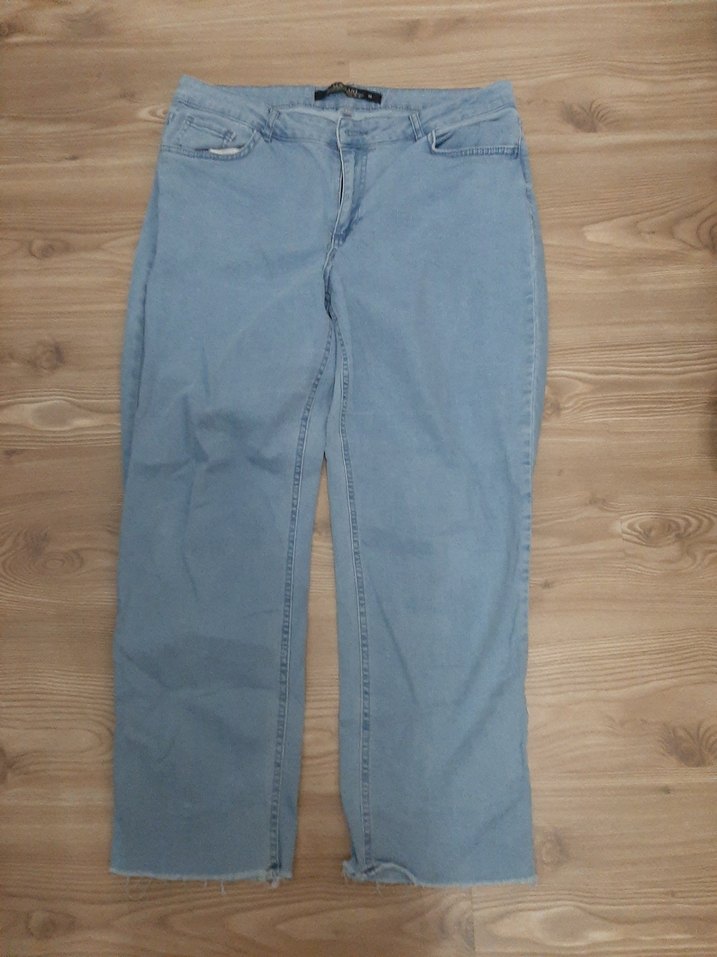 Mavi Pastel Midi Kadın Kot Pantolon - Görsel 2