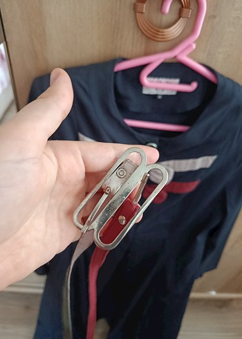 Düğmeli Uzun Mavi Kadın pardesü - Görsel 5