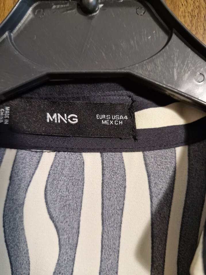 Zebra Desenli Uzun Kollu Saten  Kadın Elbise - Görsel 2