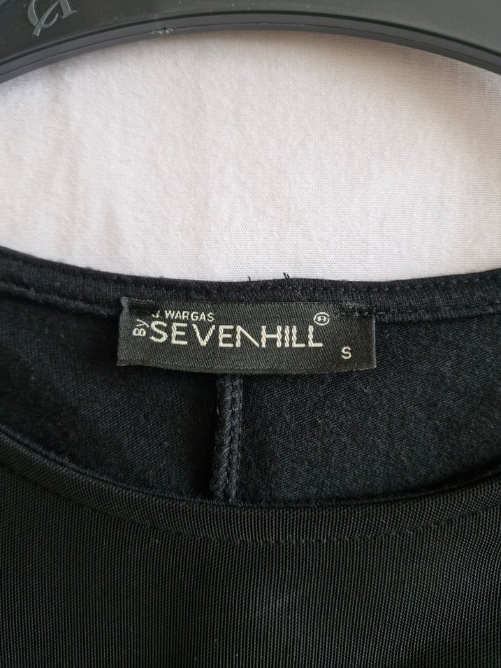 Siyah Uzun Kollu Gotik Elbise - Görsel 5