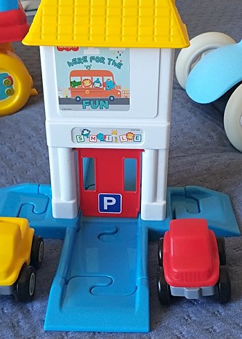 Renkli Oyuncak Araba Seti fisher Price - Görsel 2